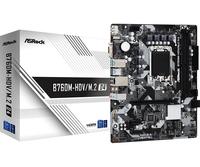 ASRock B760M-HDV/M.2 D4, Intel B760 Mainboard - Socket 1700, DDR4 pamatplate, mātesplate