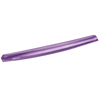 Fellowes Crystal Gel Keyboard Gel Wrist Support purple datorkrēsls, spēļukrēsls