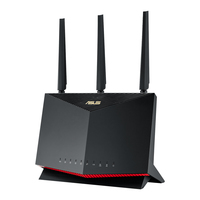 ASUS RT-AX86U Pro wireless router Gigabit Ethernet Dual-band (2.4 GHz / 5 GHz) Black Rūteris