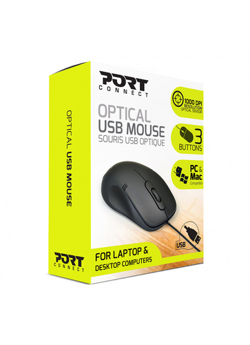 Port MOUSE OFFICE BUDGET - PRO Datora pele