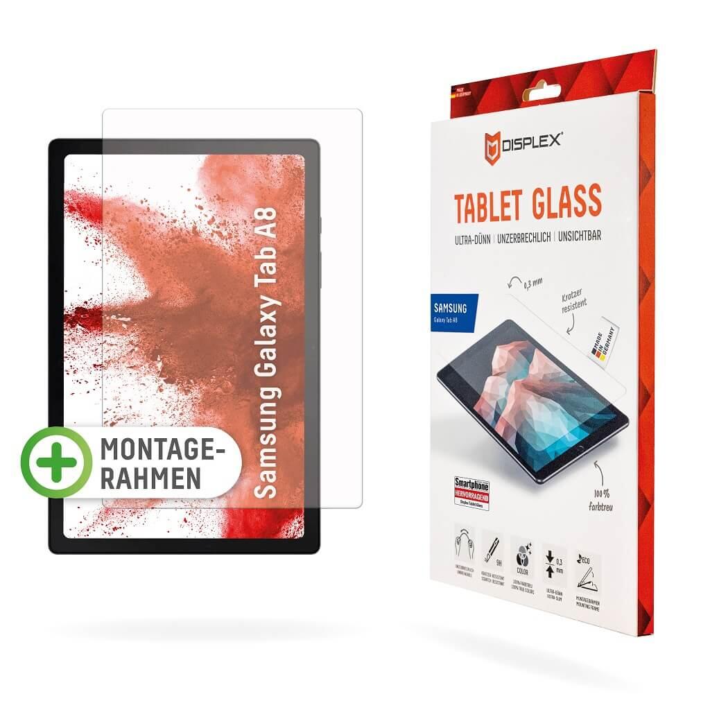 Samsung Galaxy Tab A8 10.5'' Tablet Glass By Displex Transparent aizsardzība ekrānam mobilajiem telefoniem