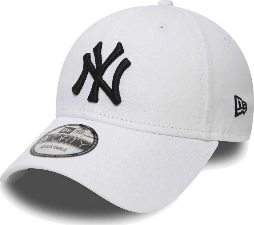 New Era Czapka New York Yankess 9FORTY League Biala 10745455 (0887493375408)