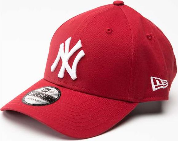 New Era LEAGUE ESSENTIALS 012 BURGUNDY - - uniseks - czerwony 80636012 (192524494387)