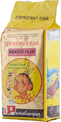 Kawa ziarnista Passalacqua Mekico Plus 1 kg 037 (8003303037119) piederumi kafijas automātiem