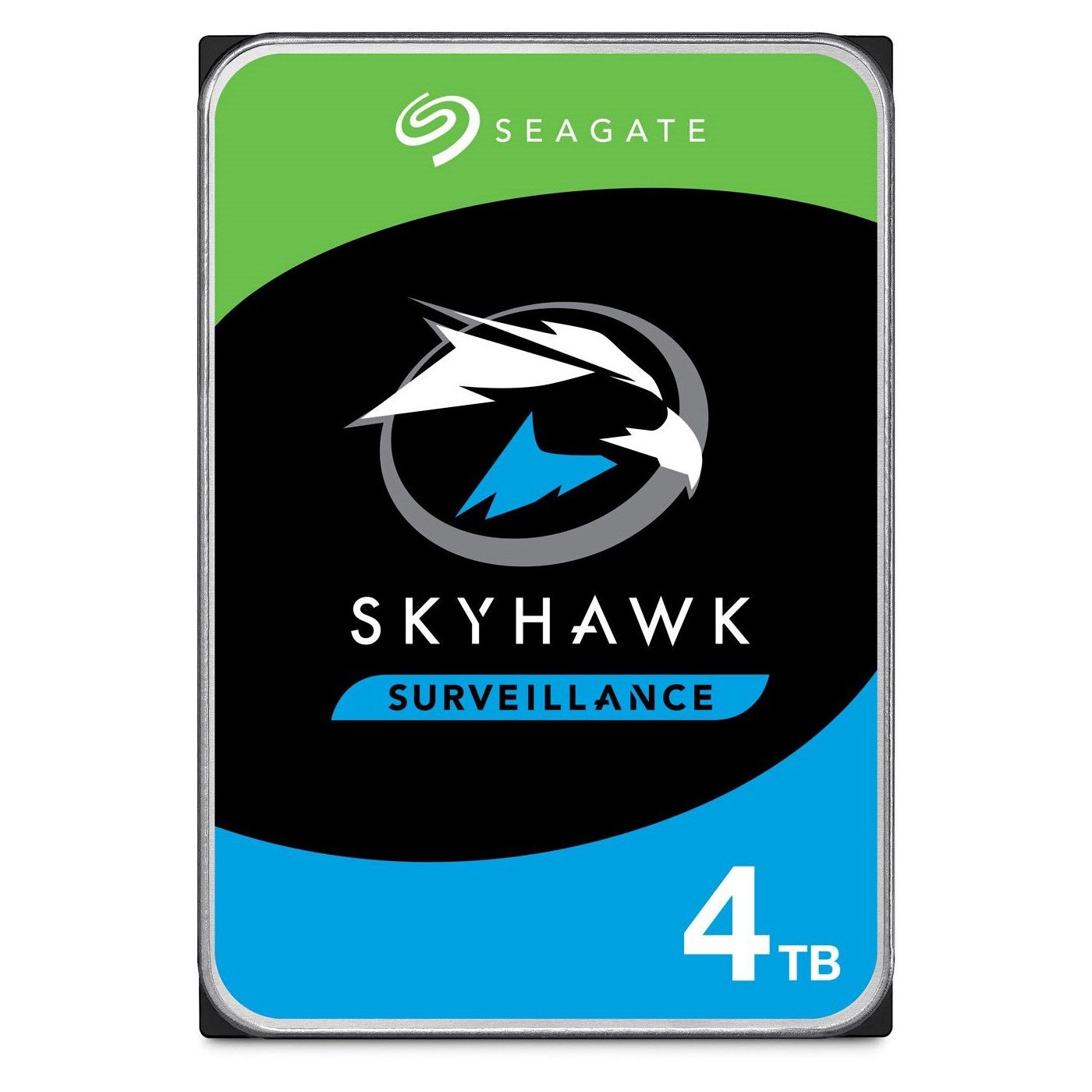 Seagate SkyHawk 4TB 3,5 64MB ST4000VX013 cietais disks