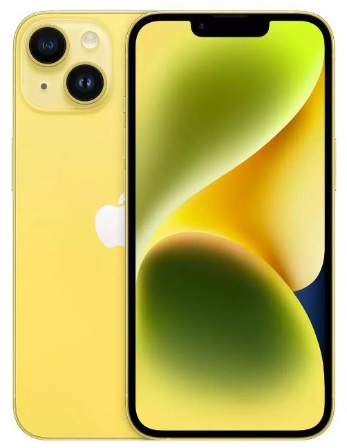MOBILE PHONE IPHONE 14/256GB YELLOW MR3Y3 APPLE MR3Y3 (194253750444) Mobilais Telefons