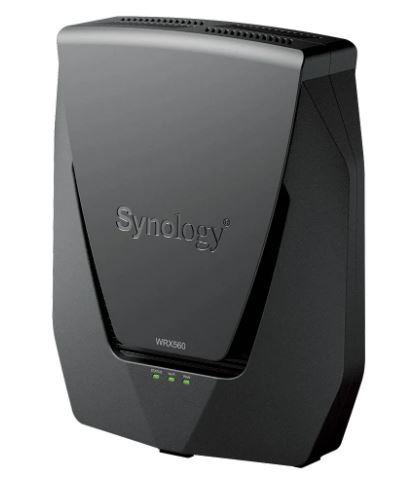 Synology WRX560 wireless router Gigabit Ethernet Dual-band (2.4 GHz / 5 GHz) Black Rūteris