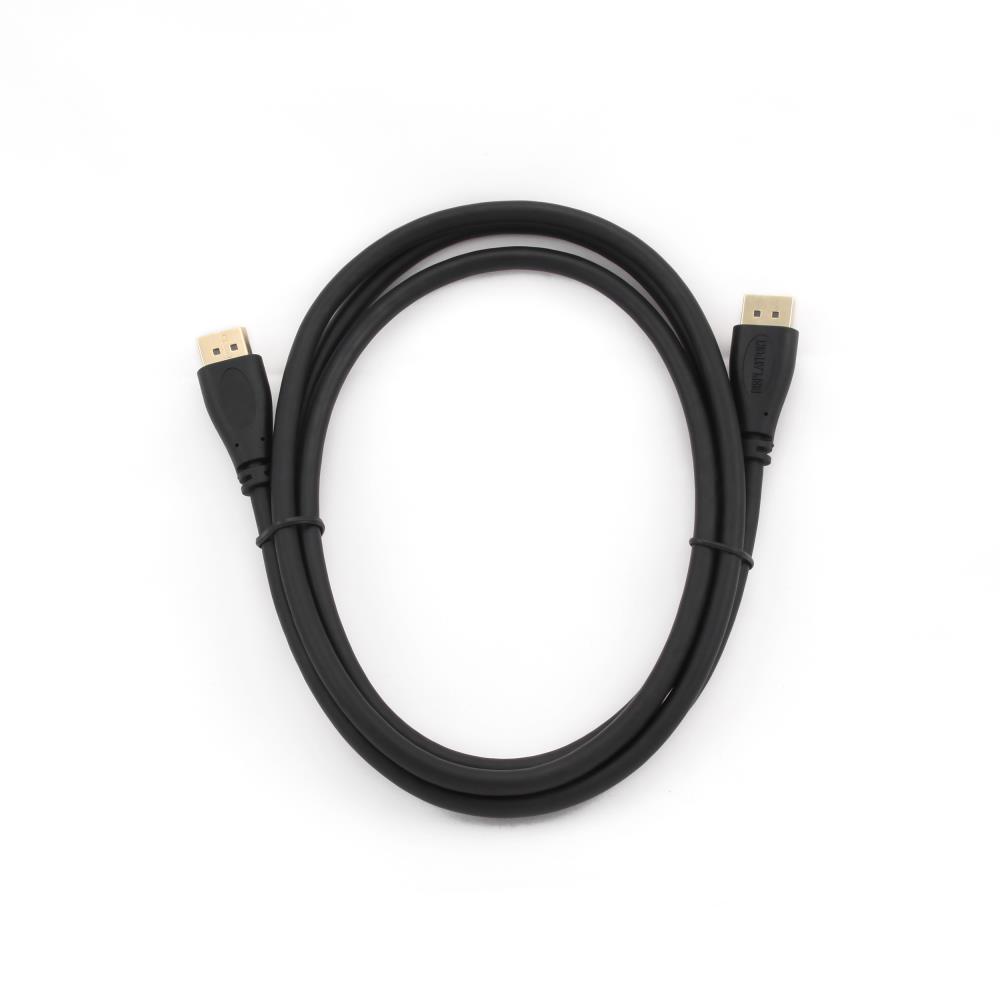 Gembird cable DISPLAYPORT V1.2 1,8M GOLD 4K Black kabelis video, audio
