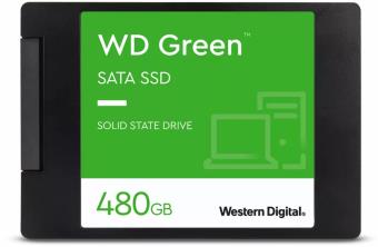 WESTERN DIGITAL 480GB GREEN SSD 2.5 IN 7MM SATA III 6GB/S SSD disks