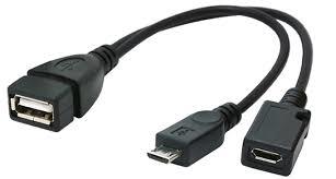Gembird cable USB OTG AF to micro BM + micro BF, 0,15 m USB kabelis