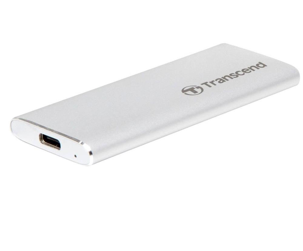 Transcend 120GB, external SSD, ESD240C, USB 3.1 Gen 2, Type C, R/W 520/460 MB/s SSD disks