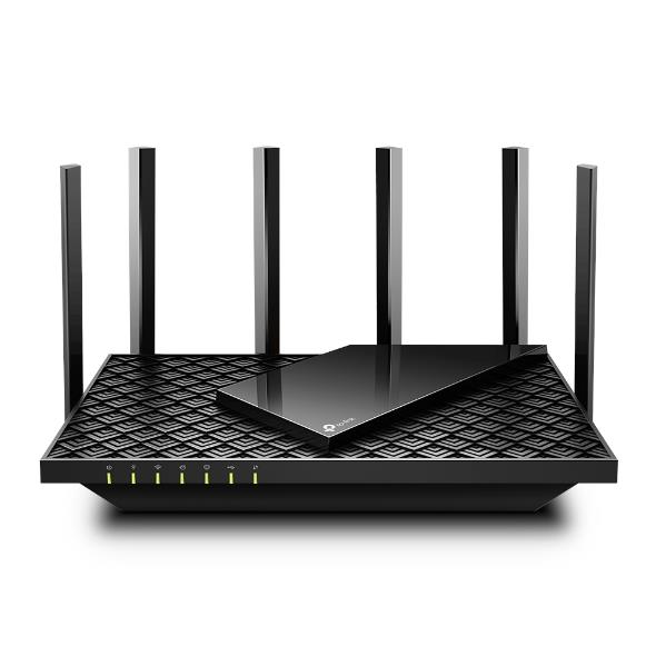 TP-LINK Archer AX72 wireless router Gigabit Ethernet Dual-band (2.4 GHz / 5 GHz) Black Rūteris