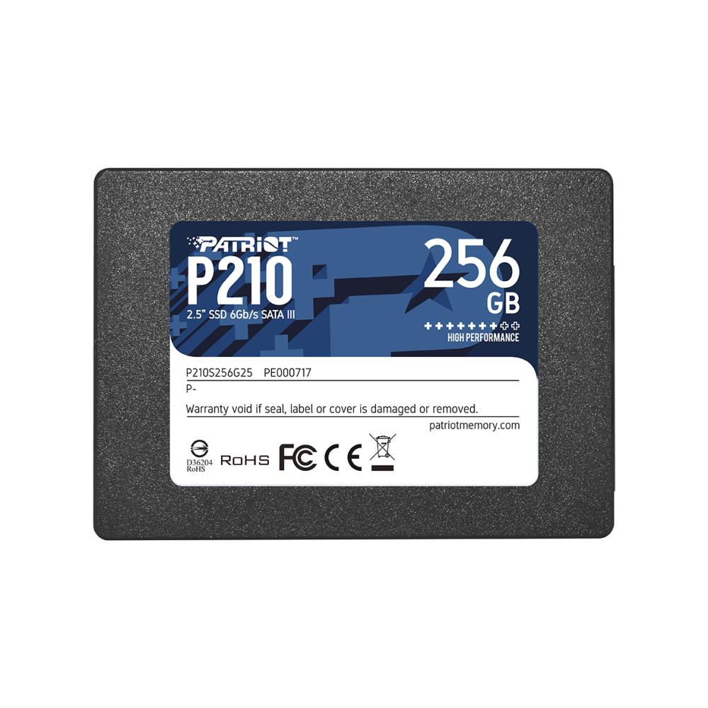 Patriot Memory P210 2.5" 256 GB Serial ATA III SSD disks