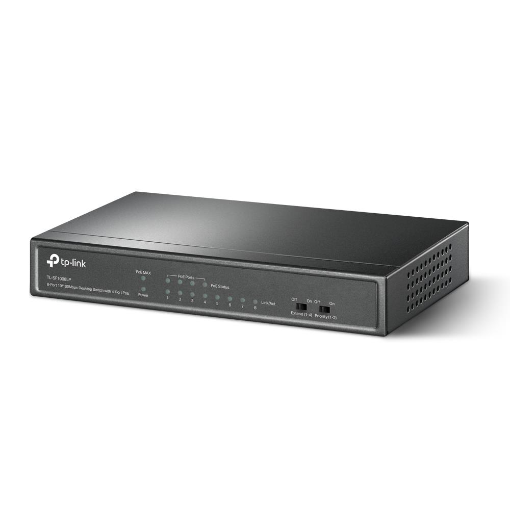 TP-Link TL-SF1008LP - V1 - Switch - 8 Anschlasse - unmanaged 6935364052768 datortīklu aksesuārs