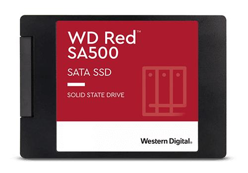 WD Red SA500 NAS SSD 2.5'' 500GB SATA/600, 560/530 MB/s, 7mm, 3D NAND SSD disks