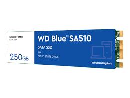 WD Blue SA510 SSD 250GB M.2 SATA III SSD disks