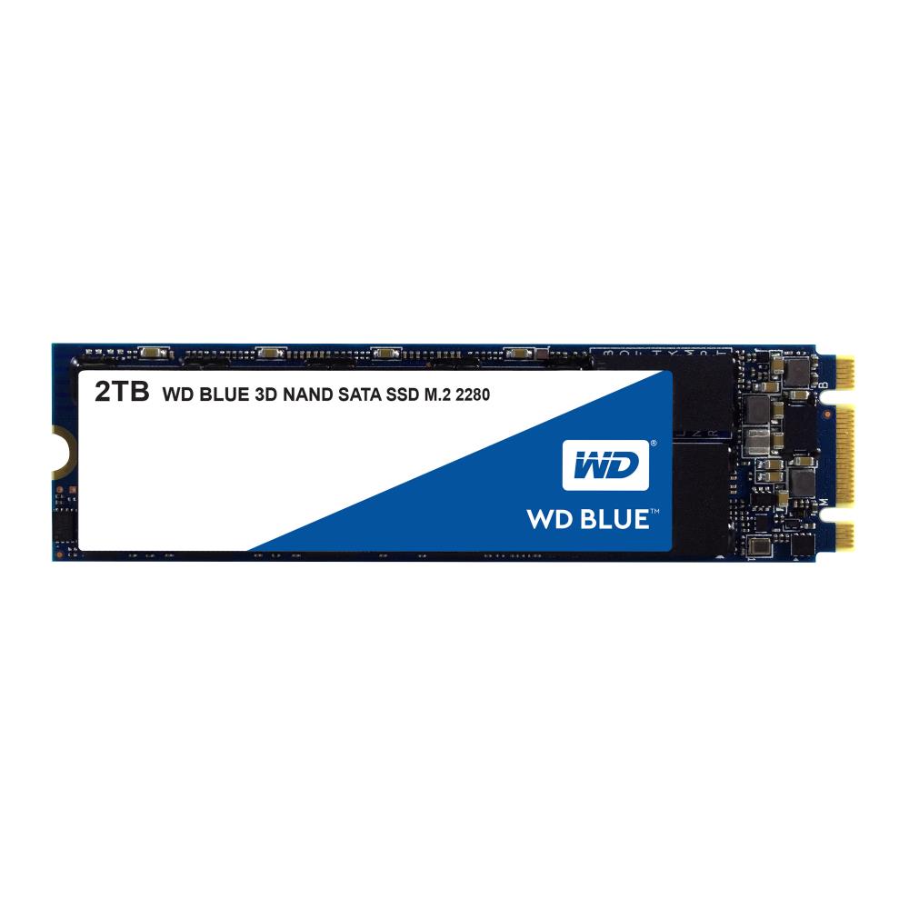 Western Digital Blue 3D NAND SATA SSD 2TB 2048GB M.2 M.2 (WDS200T2B0B) SSD disks