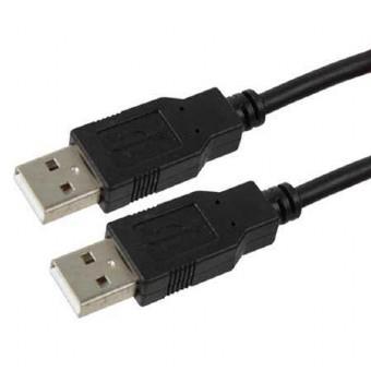 Gembird USB 2.0 AM/AM Cable, 6FT, Black USB kabelis