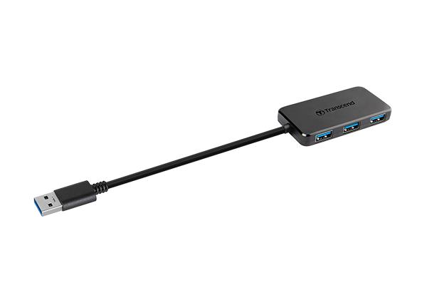 Transcend USB 3.0 4-Port HUB karšu lasītājs