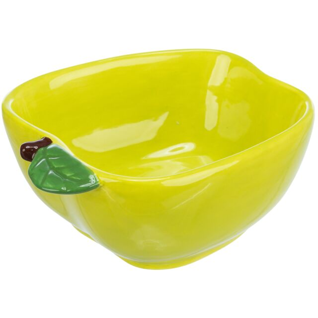 Bļoda dzīvniekiem, keramika : Trixie Bowl apple, ceramic, 180 ml|12 × 11 cm 110911 (4011905607573)