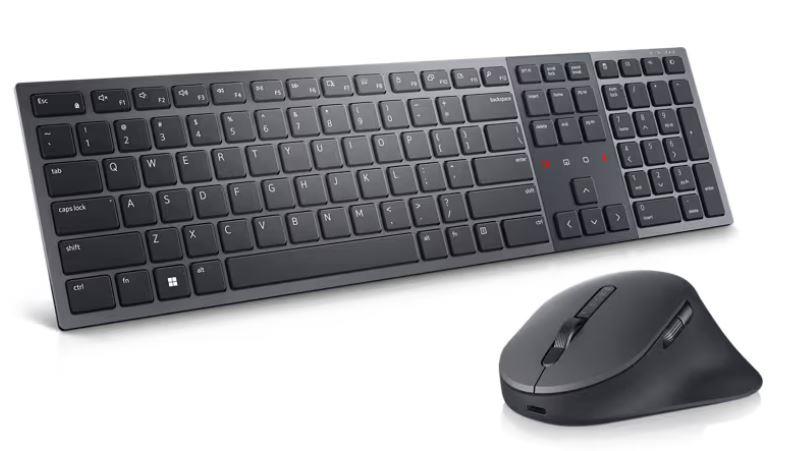 Dell Premier Collaboration Keyboard and Mouse KM900 Wireless, US, USB-A, Graphite klaviatūra