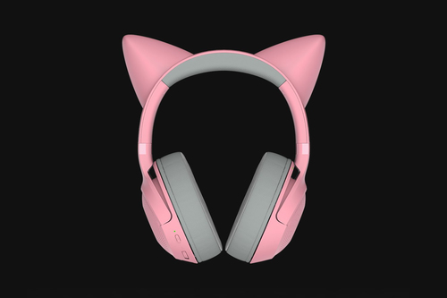 Razer Kraken V2 Kitty BT Headset, Wireless, Quartz austiņas