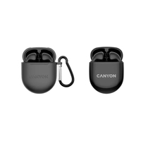 Canyon Bluetooth Headset TWS-6   Gaming Mode/BT 5.3    black retail austiņas