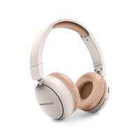 Energy Sistem | Radio Color | Wireless Headphones with FM radio | Bluetooth | Over-Ear | Microphone | Wireless | Cream austiņas