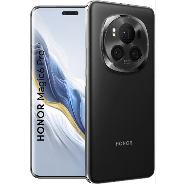 Honor Magic 6 Pro 5G 12/512GB black 6936520836086 Mobilais Telefons