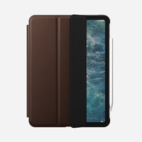 Nomad Modern Folio iPad Pro 11 inch (2nd Gen) Brown Leather planšetdatora soma