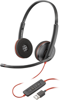 HP Poly Blackwire C3220 USB-A Headset austiņas