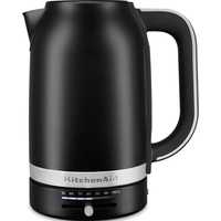 KitchenAid 5KEK1701EBM electric kettle 1.7 L 2400 W Black Elektriskā Tējkanna