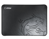 MSI AGILITY GD21 Mouse Pad, 320x220x3mm, Black MSI peles paliknis