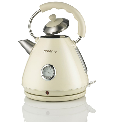 Gorenje K17CLI electric kettle 1.7 L 2200 W Beige 3838782012457 Elektriskā Tējkanna