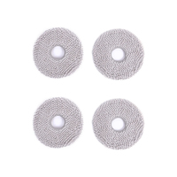 Ecovacs Washable Improved Mopping Pads for OZMO Turbo Mopping Systems of X1 OMNI/X1 TURBO/T10 TURBO/ T20 OMNI D-WP04-0012 4 pc(s) aksesuārs putekļsūcējam