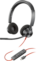 HP Poly Blackwire 3320 USB-C Headset austiņas