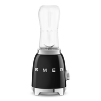 Smeg PBF01BLEU 50's Style Mini-Standmixer, schwarz Blenderis