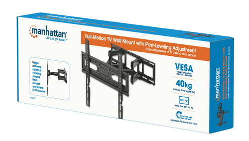 MANHATTAN TV-Wandhalterung 32"-70" 40kg Full Motion TV stiprinājums