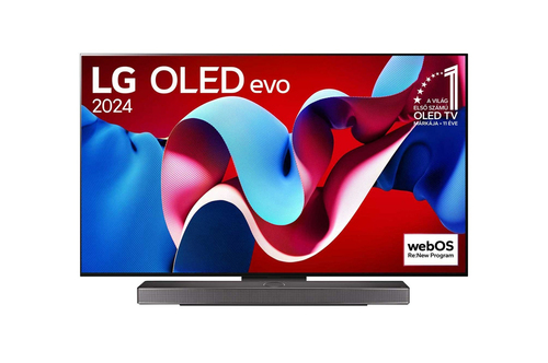 LG OLED65C41LA TV 165.1 cm (65") 4K Ultra HD Smart TV Wi-Fi Black LED Televizors