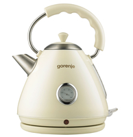 Gorenje K17CLI electric kettle 1.7 L 2200 W Beige 3838782012457 Elektriskā Tējkanna