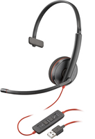 HP Poly Blackwire C3210 USB-A Headset austiņas