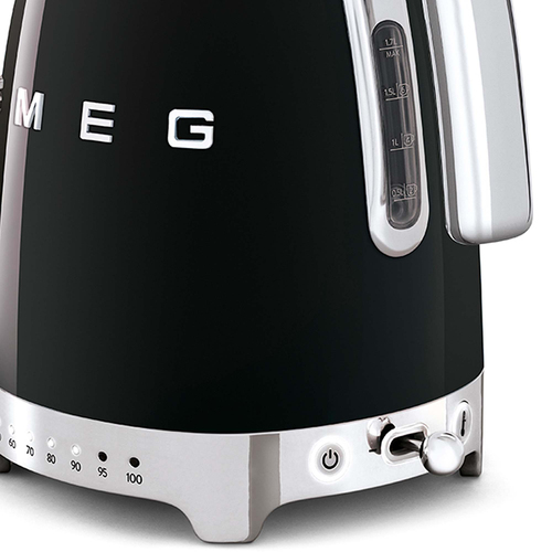 Smeg KLF04BLEU Water Kettle black Elektriskā Tējkanna