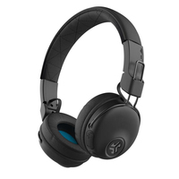 JLab Studio On Ear Headphones black  On ear wireless headphone 812887018449 austiņas