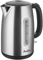 Amica KM2011 electric kettle 1.7 L Silver 2200 W Elektriskā Tējkanna