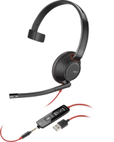 HP Poly Blackwire 5210 USB-A Headset austiņas