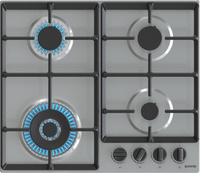 Gas hob GW641EBX plīts virsma