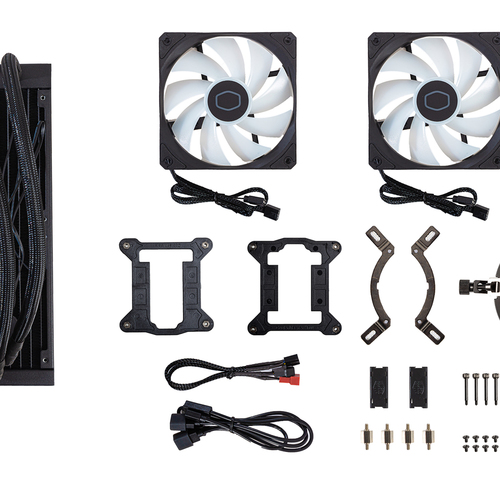 COOLER MASTER Masterliquid 240L Core ventilators