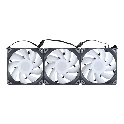 PHANTEKS M25 PWM D-RGB Lufter, 3er Pack - 120mm, schwarz ventilators