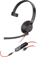 HP Poly Blackwire C5210 USB-C Headset austiņas