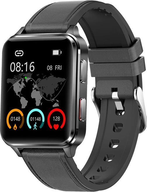 Smartwatch KU5 Pro 1.7 inches 200 mAh black Viedais pulkstenis, smartwatch